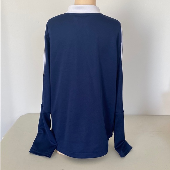 Adidas Navy Blue Track Jacket youth - Picture 3 of 7